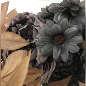 Hand Crafted Fall Custom 2 Swags Leaves & Pomegranate Custom Order In Progress